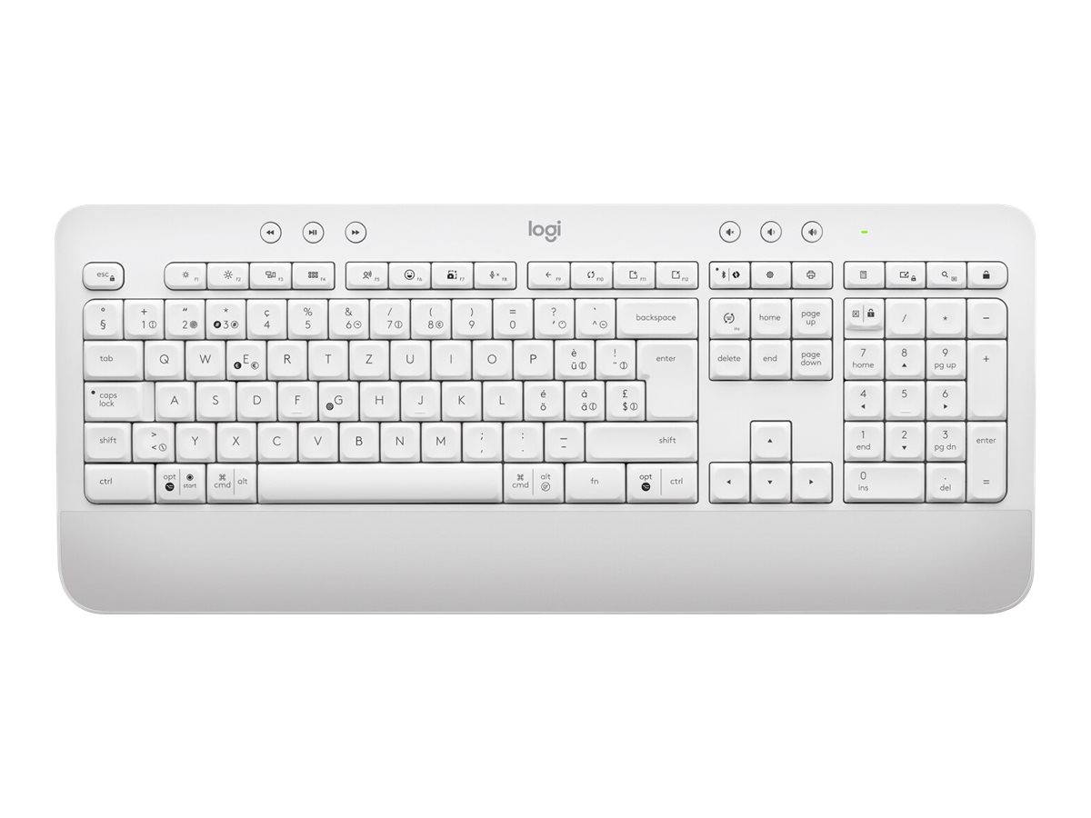 Logitech Signature K650 - Tastatur - kabellos - Bluetooth 5.1 - QWERTZ - Tschechisch