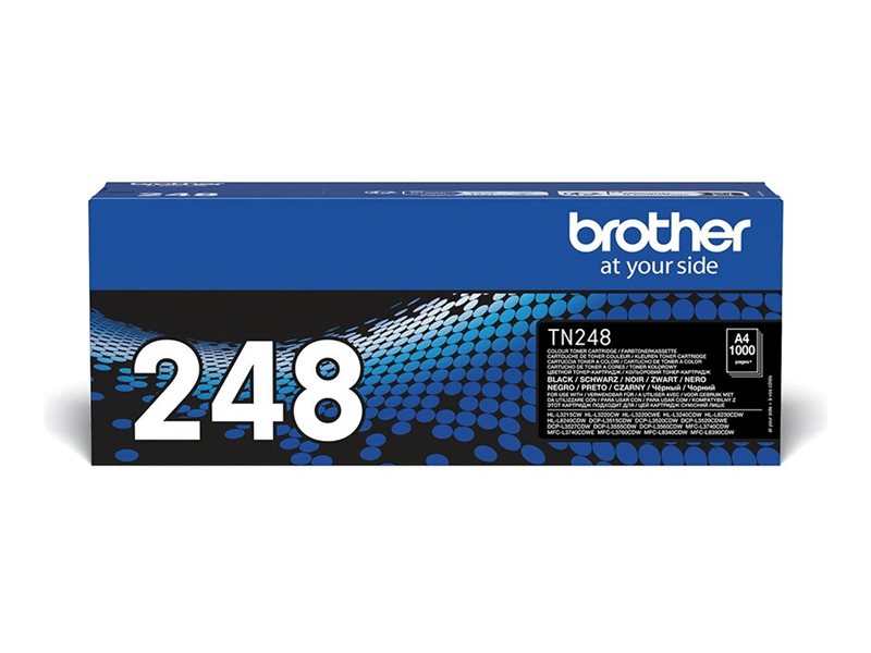 Brother TN-248BK - Schwarz - original - Box - Tonerpatrone - fr Brother DCP-L3520, DCP-L3560, HL-L3220, HL-L3240, HL-L8240, MFC