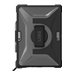 UAG Rugged Case for Microsoft Surface Pro 8 w/ Handstrap - Plasma Ice - Hintere Abdeckung fr Tablet - widerstandsfhig - Ice - 