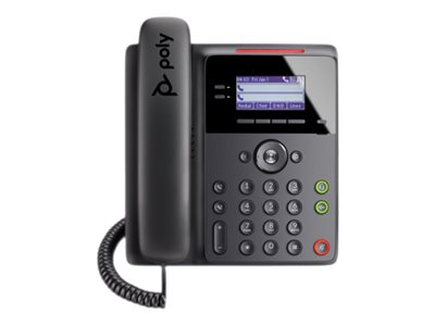 Poly Edge B20 - VoIP-Telefon mit Rufnummernanzeige/Anklopffunktion - fnfwegig Anruffunktion - SIP, SDP - 8 Leitungen