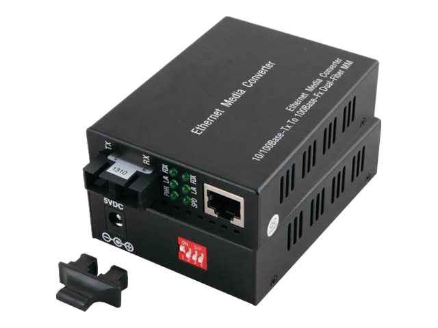 EFB-Elektronik - Medienkonverter - 100Mb LAN - 10Base-T, 100Base-FX, 100Base-TX - RJ-45 / SC Single-Modus - bis zu 10 km