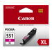Canon CLI-551M XL - 11 ml - Hohe Ergiebigkeit - Magenta - Original - Tintenbehlter