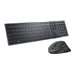 Dell Premier KM900 - Tastatur-und-Maus-Set - Zusammenarbeit - hinterleuchtet - kabellos - 2.4 GHz, Bluetooth 5.1