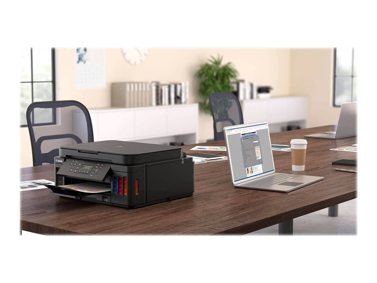 Canon PIXMA G6050 - Multifunktionsdrucker - Farbe - Tintenstrahl - nachfllbar - A4 (210 x 297 mm), Letter A (216 x 279 mm) (Ori