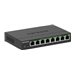 NETGEAR 300 Series Plus MS308 - Switch - Multi-Gigabit - managed - 8 x 100/1000/2.5G - Desktop, wandmontierbar