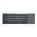 Dell KB740 - Tastatur - kompakt, mehrere Gerte - kabellos - 2.4 GHz, Bluetooth 5.0 - QWERTY