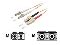 EFB-Elektronik - Netzwerkkabel - LC Multi-Mode (M) zu SC multi-mode (M) - 5 m - Glasfaser - 50/125 Mikrometer