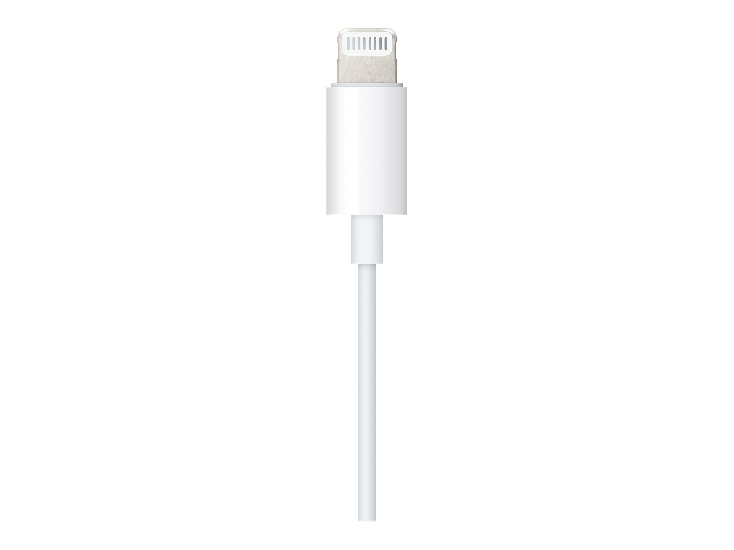Apple Lightning to 3.5mm Audio Cable - Audiokabel - Lightning mnnlich zu 4-poliger Mini-Stecker mnnlich - 1.2 m - weiss