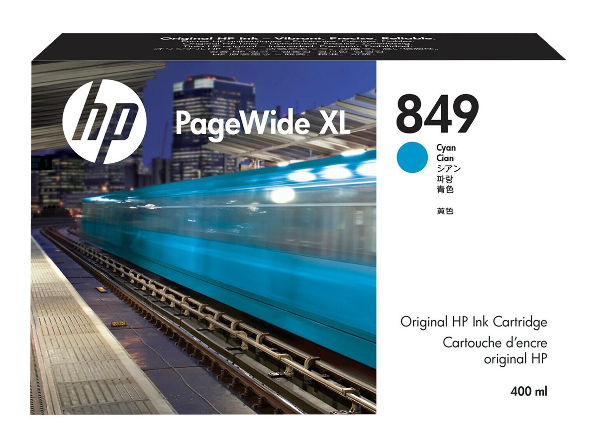 HP 849 - 400 ml - Cyan - Original - PageWide XL - Tintenpatrone