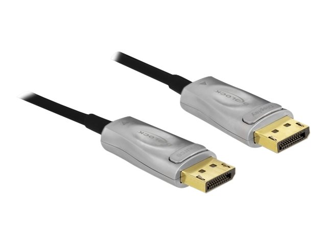 Delock - DisplayPort-Kabel - DisplayPort (M) zu DisplayPort (M) - DisplayPort 1.4 - 10 m - untersttzt 8K UHD (7680 x 4320)