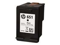 HP 651 - Schwarz - original - Ink Advantage - Tintenpatrone - fr ENVY 5640, 5660, 7640; Officejet 5740, 8040 with Neat