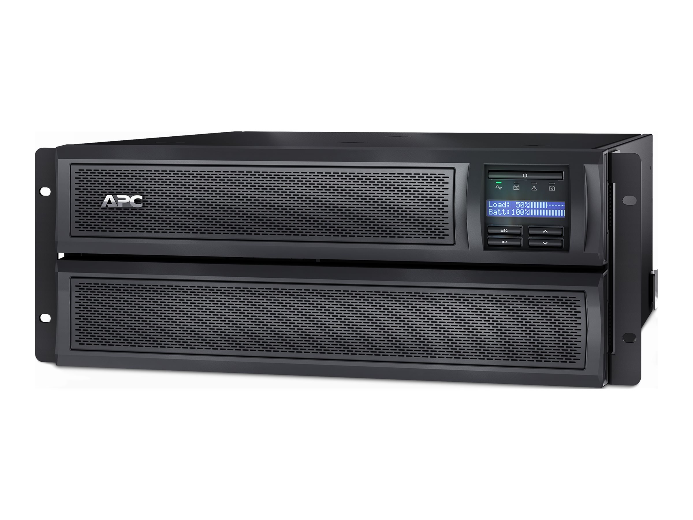 APC Smart-UPS X 3000 Rack/Tower LCD - USV (in Rack montierbar/extern) - Wechselstrom 230 V - 2700 Watt - 3000 VA - RS-232, USB