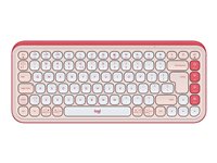 Logitech POP Icon Keys - Tastatur - kabellos - Bluetooth LE - QWERTY - US International