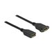 Delock - DisplayPort-Kabel - DisplayPort (W) zu DisplayPort (W) Paneel montierbar - DisplayPort 1.2 - 3 m - untersttzt 4K 60 Hz