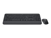 Logitech Signature MK650 Combo for Business - Tastatur-und-Maus-Set - kabellos - 2.4 GHz, Bluetooth LE - QWERTY - US Internation