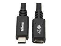 Tripp Lite USB C Extension Cable (M/F) - USB 3.2 Gen 1, Thunderbolt 3, 60W PD Charging, Black, 6 ft. (1.8 m) - USB-Verlngerungs