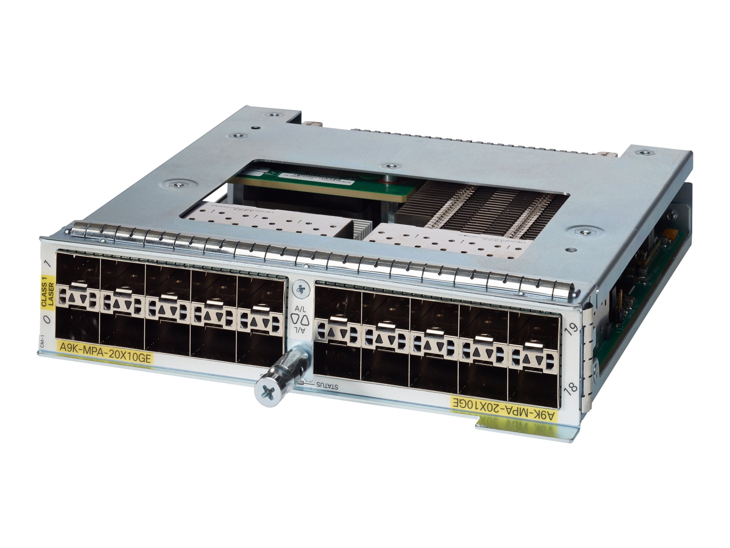 Cisco Ethernet Modular Port Adapter - Erweiterungsmodul - 10 Gigabit SFP+ x 20 - fr ASR 9006, 9010, 9904, 9910, 9912, 9922