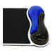 Kensington Duo Gel Mouse Pad Wrist Rest - Mauspad mit Handgelenkpolsterkissen - Schwarz, Blau - TAA-konform