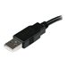 StarTech.com USB 2.0 Verlngerung 15cm - USB-A Verlngerungskabel Stecker auf Buchse - Schwarz - USB-Verlngerungskabel - USB (M