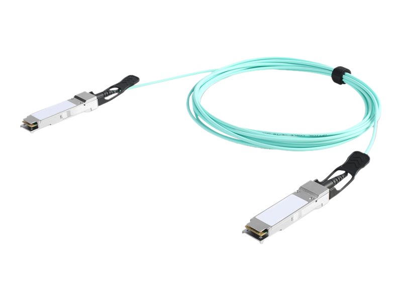 DIGITUS - 40GBase-AOC Direktanschlusskabel - QSFP+ zu QSFP+ - 30 m - Glasfaser - Active Optical Cable (AOC)