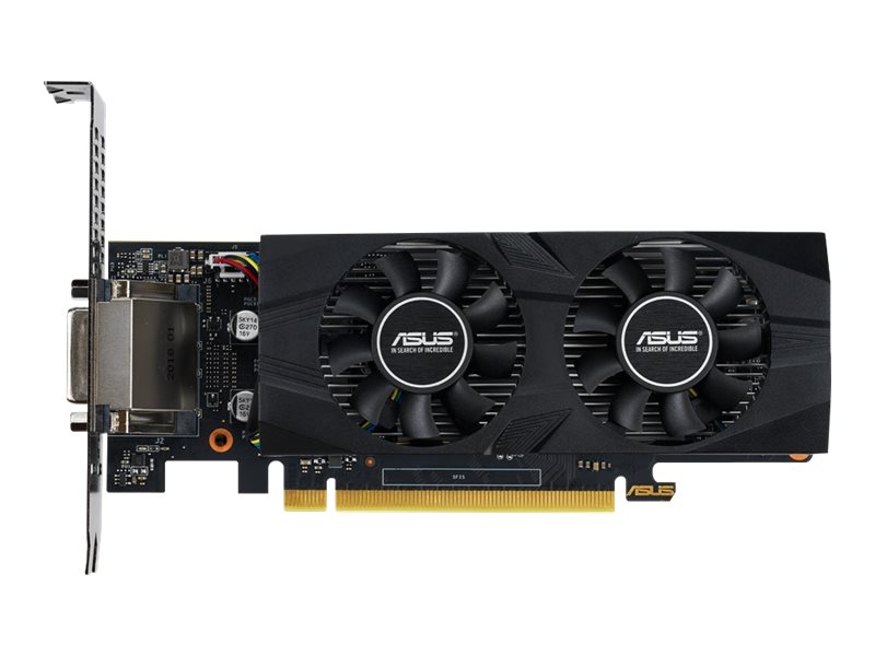 ASUS GTX1650-O4G-LP-BRK - OC Edition - Grafikkarten - GF GTX 1650 - 4 GB GDDR5 - PCIe 3.0 x16 Low-Profile