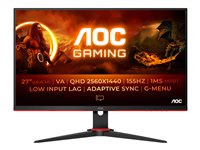 AOC Gaming Q27G2E/BK - G2 Series - LED-Monitor - Gaming - 68.6 cm (27