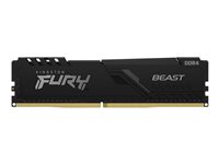 Kingston FURY Beast - DDR4 - Kit - 16 GB: 2 x 8 GB - DIMM 288-PIN - 3600 MHz / PC4-28800