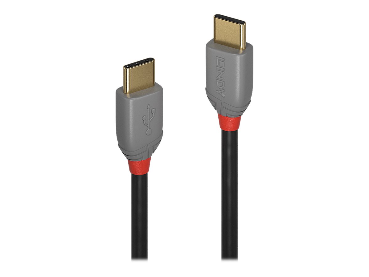 Lindy CROMO - USB-Kabel - 24 pin USB-C (M) zu 24 pin USB-C (M) - USB 2.0 - 3 m
