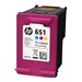 HP 651 - Farbe (Cyan, Magenta, Gelb) - original - Ink Advantage - Tintenpatrone - fr ENVY 5640, 5660, 7640; Officejet 5740, 804