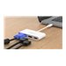 D-Link DUB-V310 - Videoadapter - 24 pin USB-C mnnlich zu HD-15 (VGA), HDMI, DisplayPort weiblich - 11 cm - 4K Untersttzung