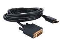 M-CAB - Videokabel - DisplayPort (M) zu DVI-D (M) - 2 m - Schwarz