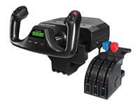 Logitech Flight Yoke System - Steuerhorn und Gasregler - kabelgebunden - fr PC