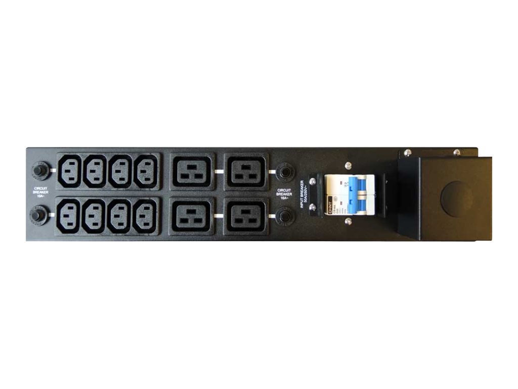 Online USV - Stromverteilungseinheit (Rack - einbaufhig) - Eingabe, Eingang Anschlussklemmen - Ausgangsanschlsse: 12 - 48.3 cm