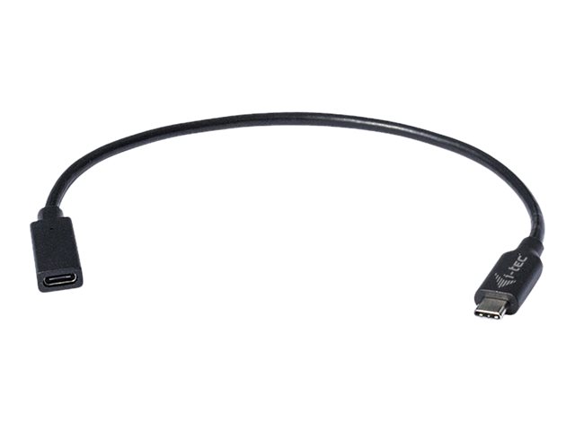 i-Tec - USB-Verlngerungskabel - 24 pin USB-C (W) zu 24 pin USB-C (M) - 30 cm