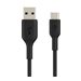 Belkin BOOST CHARGE - USB-Kabel - 24 pin USB-C (M) zu USB (M) - 3 m - Schwarz