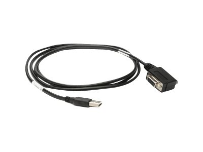 Zebra Synapse - Kabel USB / seriell - DB-9 (W) zu USB (M) - 1.83 m - rechts-gewinkelter Stecker, Daumenschrauben - fr MiniScan 