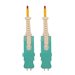 Eaton Tripp Lite Series 400G Multimode 50/125 OM4 Fiber Optic Cable (Duplex SN-PC M/M), LSZH, Magenta, 3 m (9.8 ft.) - Netzwerkk