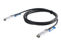 DIGITUS - 100GBase-CR4 Kabel zum direkten Anbringen - QSFP28 (M) zu QSFP28 (M) - 2 m