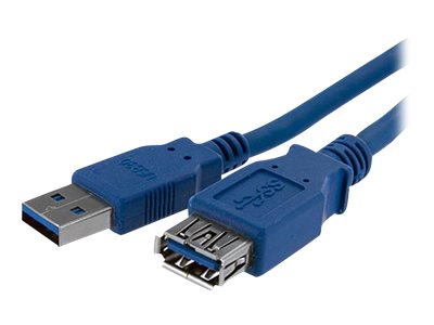 StarTech.com 1 m SuperSpeed USB 3.0 Verlngerungskabel - USB 3 Typ-A Kabel Verlngerung - Stecker/ Buchse - Blau - USB-Verlnger