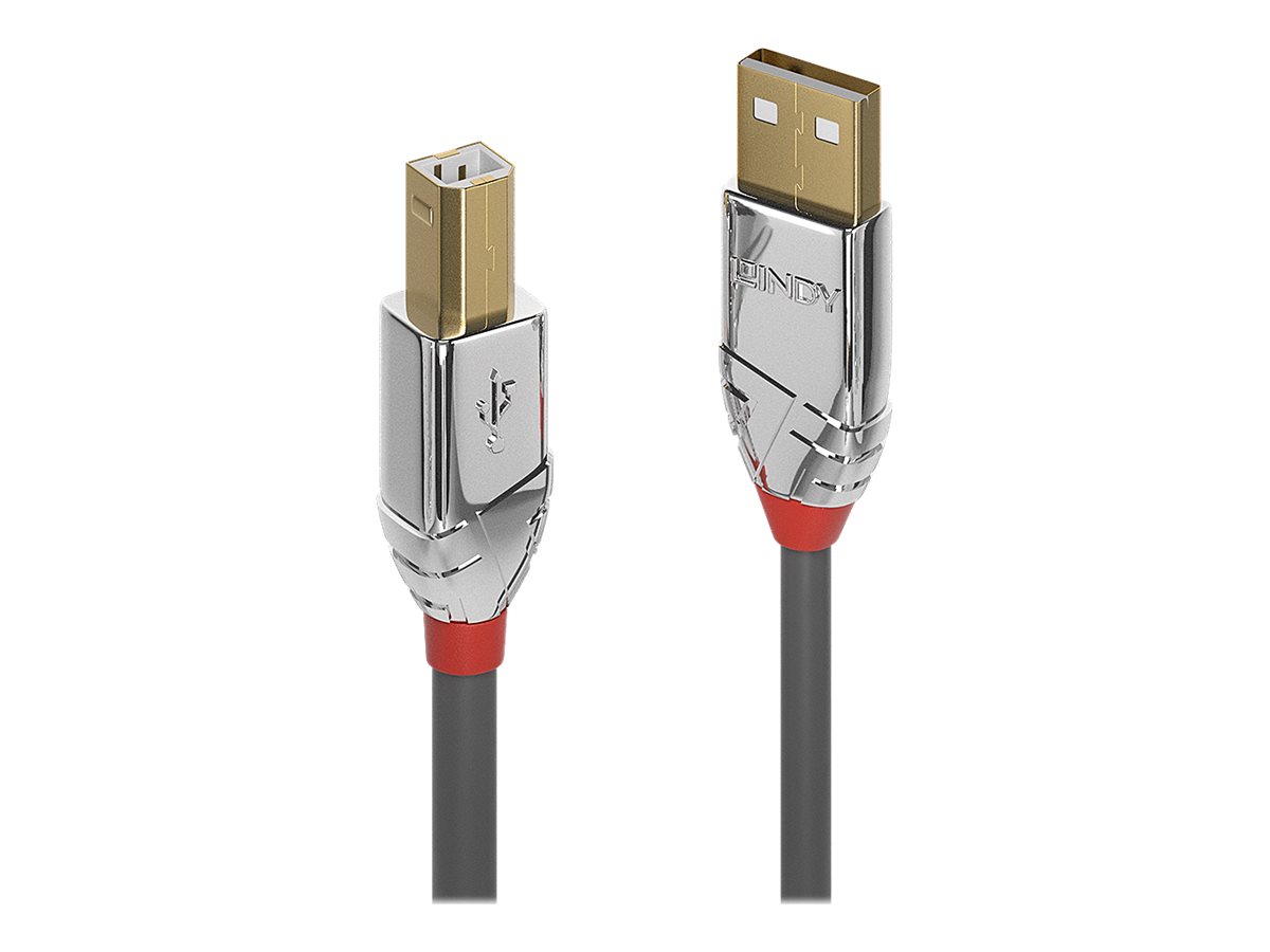Lindy CROMO - USB-Kabel - USB (M) zu USB Typ B (M) - USB 2.0 - 50 cm - rund