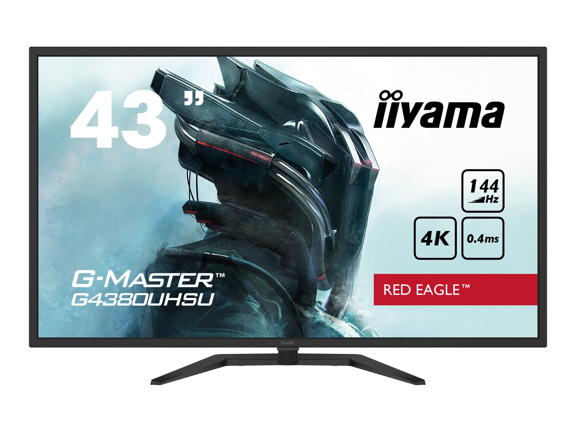 iiyama G-MASTER Red Eagle G4380UHSU-B1 - LED-Monitor mit CH Garantie - 109.2 cm (43