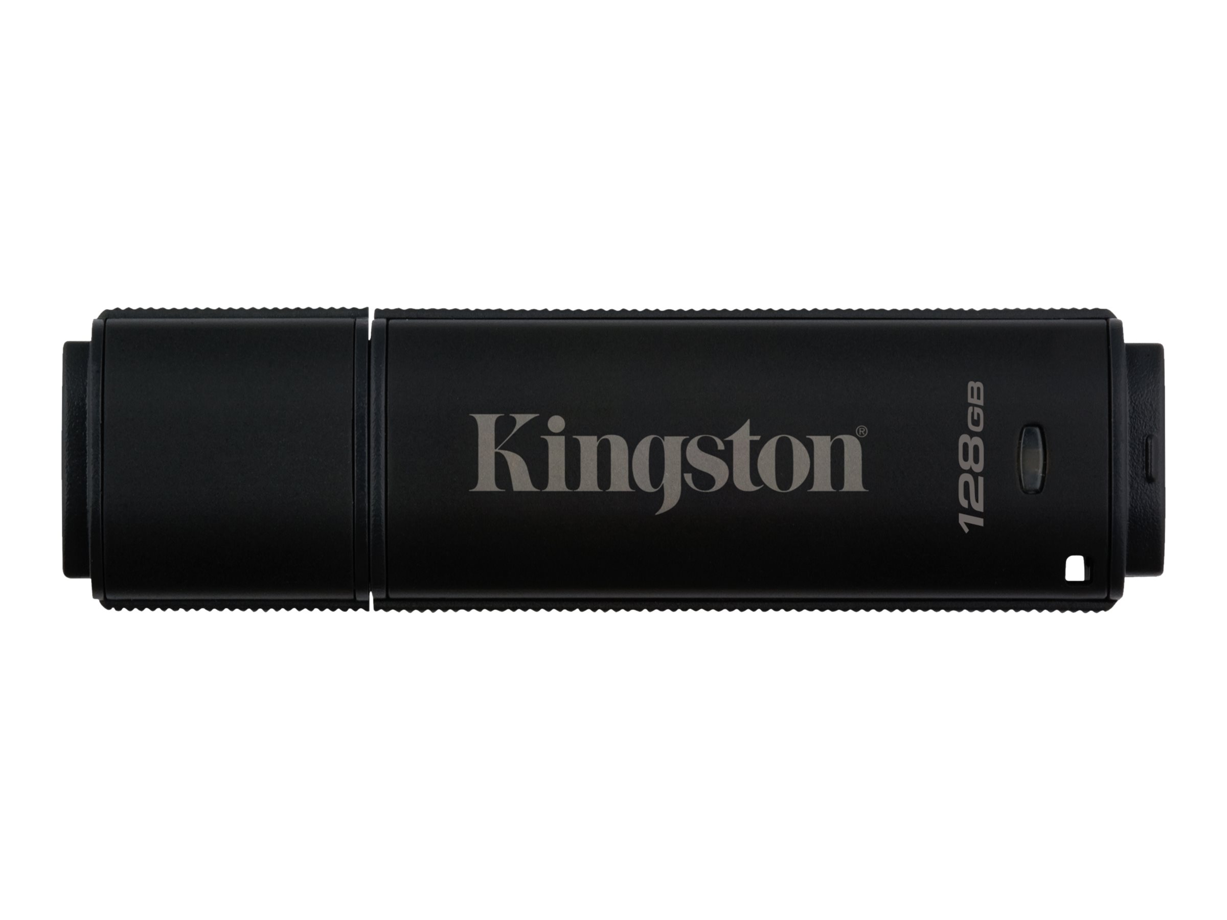 Kingston DataTraveler 4000 G2 Management Ready - USB-Flash-Laufwerk - verschlsselt - 128 GB - USB 3.0 - FIPS 140-2 Level 3