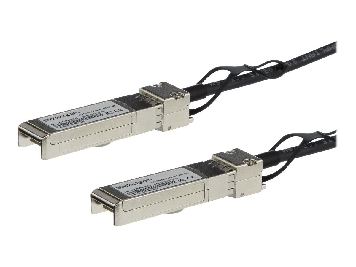 StarTech.com SFPH10GBC05M 0,5m Cisco SFP-H10GB-CU50CM konform - SFP+ Direktverbindungskabel - 10Gb Twinax Kabel - Passives SFP+ 