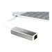 j5create JCE133G - Netzwerkadapter - USB-C 3.1 Gen 1 - Gigabit Ethernet x 1 - Grau, weiss