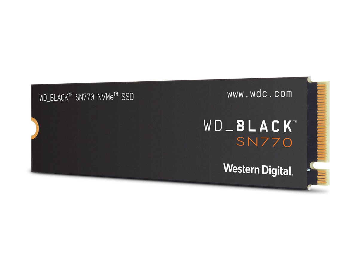 WD_BLACK SN770 WDS250G3X0E - SSD - 250 GB - intern - M.2 2280 - PCIe 4.0 x4 (NVMe)
