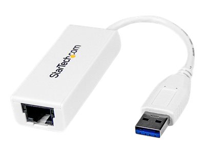 StarTech.com USB 3.0 auf Gigabit Ethernet Lan Adapter - 10/100/1000 NIC Netzwerkadapter - USB SuperSpeed auf RJ45 Stecker/Buchse