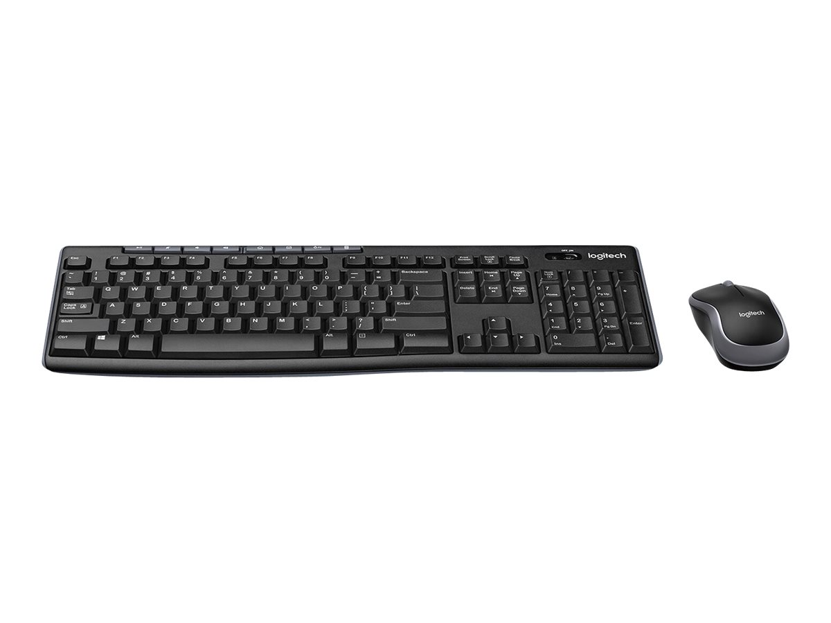 Logitech MK270 Wireless Combo - Tastatur-und-Maus-Set - kabellos - 2.4 GHz - Nordisch