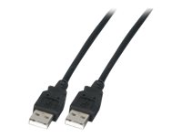EFB-Elektronik - USB-Kabel - USB (M) zu USB (M) - USB 2.0 - 3 m - halogenfrei, geformt