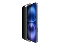 Belkin InvisiGlass - Bildschirmschutz fr Handy - behandelt - Glas - mit Sichtschutzfilter - fr Apple iPhone 14 Pro Max, 15 Plu