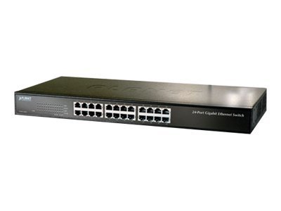 PLANET GSW-2401 - Switch - unmanaged - 24 x 10/100/1000 - Desktop